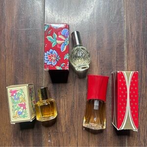 VTG Avon Perfume Collectible Mini Perfume Cologne Set of 3